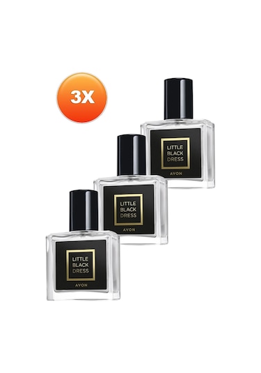 Avon Little Black Dress Kadın Parfüm EDP 3 x 30 ML