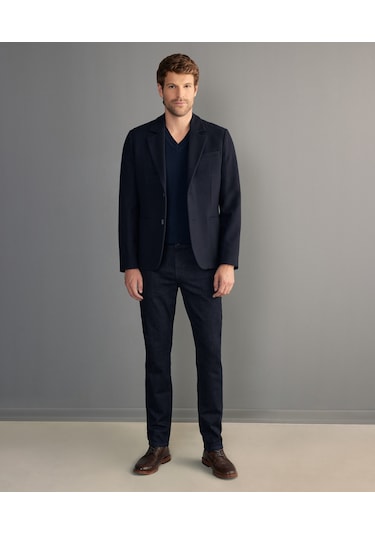 Yargıcı Erkek Blazer Ceket 23keck5401x 004 Lacivert