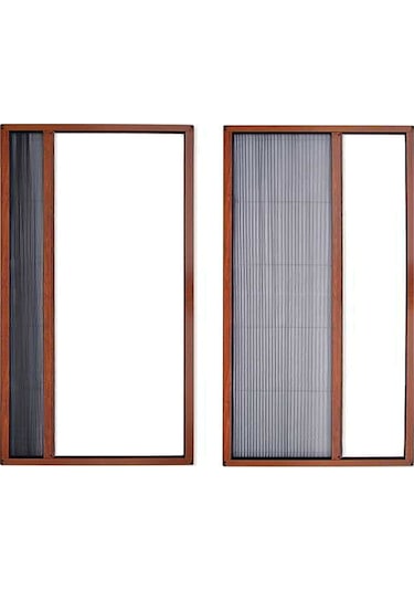 Akordeon Pileli Pilise Pencere Sineklik, Altınmeşe, 70x130 Cm. Istenilen Ölçüde