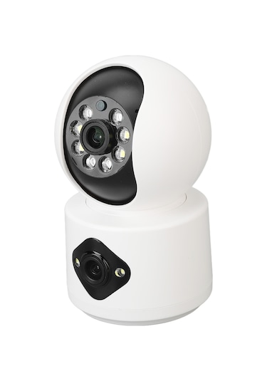 Qingmipy 1080p Full Hd İç Mekan Güvenlik Kamerası, İki Yönlü Konuşma, Gece Görüşü, Hareket Algılama, 2.4g Wifi, Avrupa Standartı Şarj Aleti