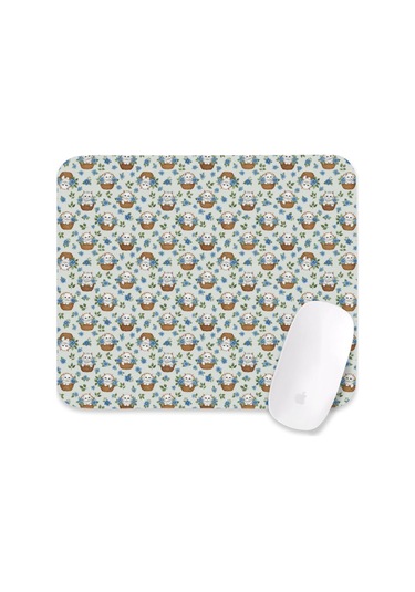 Durable Cat Desenli Mouse Pad 27x32cm, Kaymaz Rubber, Suya Dayanıklı-a11