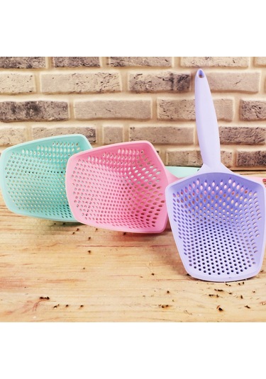 Periboia Süzgeçli Kepçe Karışık Renkli