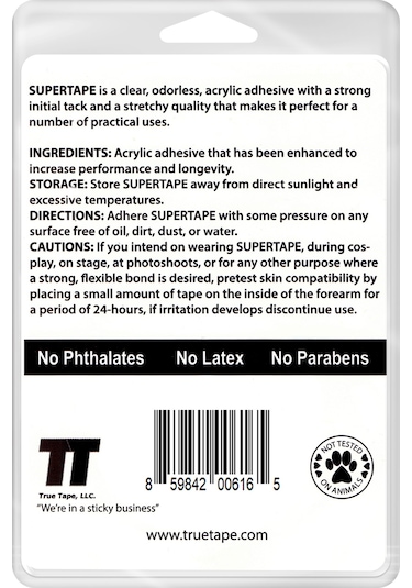 True Tape Supertape Protez Saç Bandı Rulo (2.5Cm X 10.97M)
