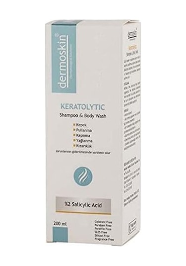 Keratolytic Shampoo & Body Wash 1 Paket 1 X 200 Ml