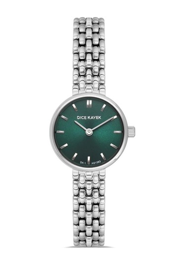 Dice Kayek Dk.1.ag1363.02 Minimal Tasarım 5 Atm Suya Dayanıklı Çelik Kordon Metalik Renk Kadın Kol Saati Metalik Gri