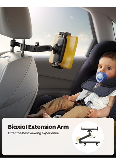 Lamicall Araç Içi Koltuk Arkasi Cep Telefonu Ve Tablet Tutucu Ch06