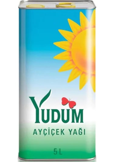 Yudum Ayçiçek Yağı 5 L
