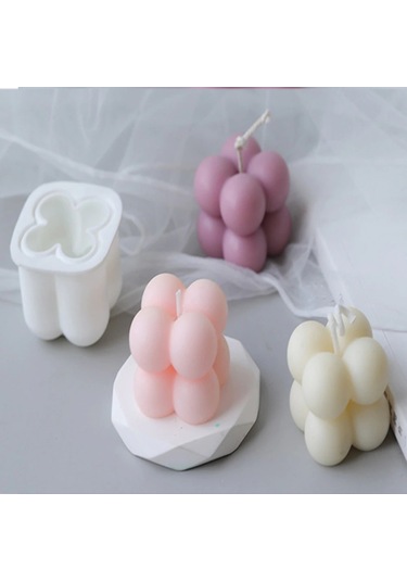 Mum Kalıpları Bubble Silikon Kalıp - Küçük