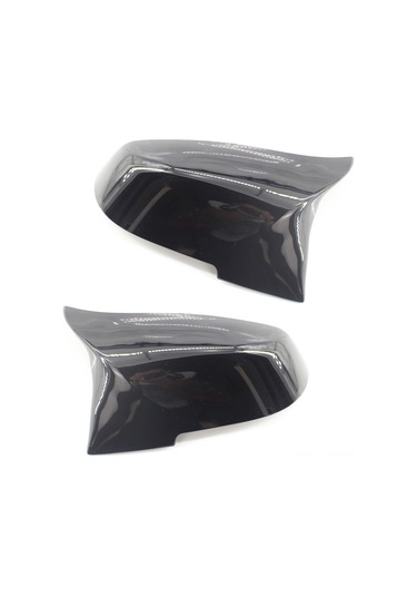 Neevoyu Bmw F30 F31 F32 F33 F36 Serisi Araçlar İçin Abs Malzeme Retrovisör Kapağı Parlak Siyah, Mat Siyah, Karbon Fiber Seçenekli - Çift