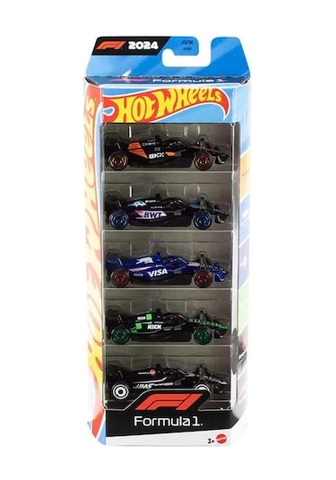 Hot Wheels Formula 1 5 Li Araba Seti Jgf58