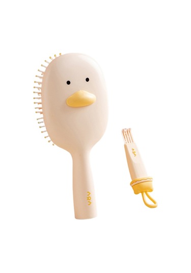 Moveevo Hava Yastıklı Tarak Hava Yastığı Masaj Tarağı Bayan Uzun Saç Kıvırma Tarağı Düz Saç Yuvarlama Tarağı