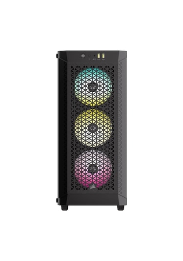 Corsaır 480t 3xar120 Rgb Fanlı Midt Atx Siyah