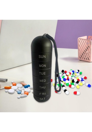 Suntek Açık Yürüyüş Için Seyahat Tablet Kutusu Haftalık Diğer