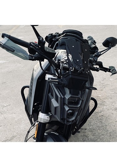 Mavi Motosiklet El Korumaları, 78 "" Gidon İçin Eloksallı Motosiklet El Korumaları Rüzgar Koruyucu Evrensel,