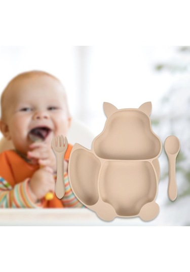 Suntek Silikon Bebek Tabağı Bej