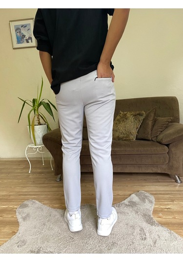 Tuba Toptaş Jogger Pantolon Gri