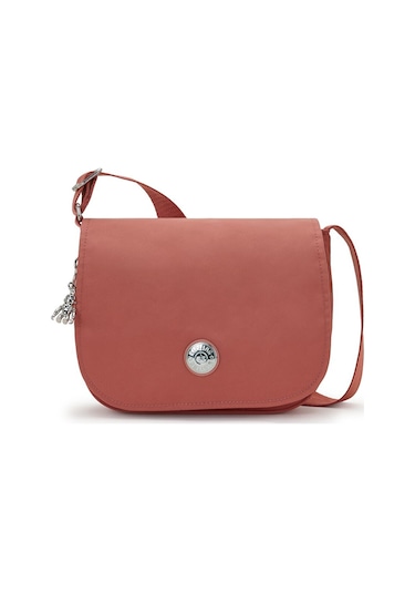 Kipling Kıplıng Loreen M Orta Boy Omuz Çantası Pembe Grand Rose Pembe