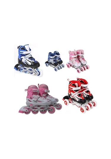 2+2 Alıştırma Tekerlekli ve Numara Ayarlı Paten