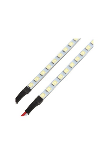 Szypzstore 6x Beyaz Led Ayarlanabilir Arka Işık Yükseltme Kiti Işık Monitör Desteği 17 Inç 19 Inç 22 Inç 490 Mm Mjı79k Beyaz