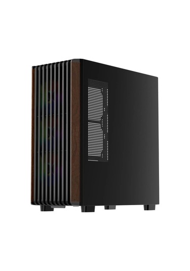 1st Player Wd5 Siyah 750w 80+ Sılver Atx 3.1 Argb 4x12cm Fan Temperli Cam Usb 3.0 Atx Kasa