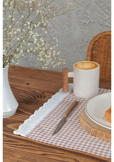 Amerikan Servisi Pötikare Fistolu 4 Lü Retro Kahverengi