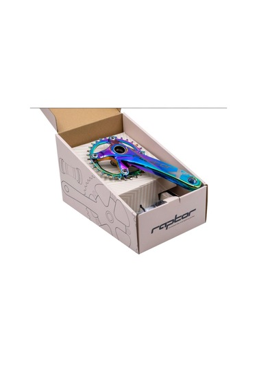 Kron Raptor Hollowtech Aynakol 32 Dişli - Rainbow Çok Renkli