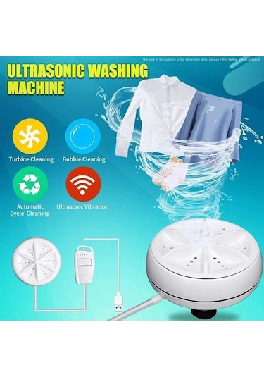 Mini Portatif Çamaşır Makinesi Çok Renkli