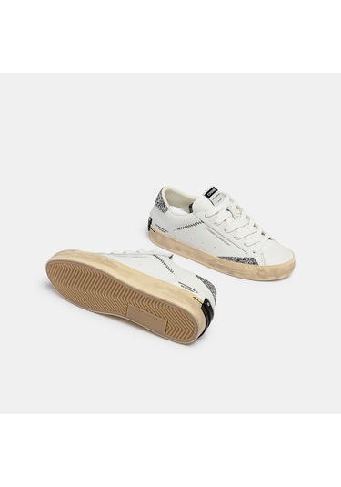 Sneaker Kadın 29000pp8.10 Crime London Dıstressed 10/c08l White Beyaz