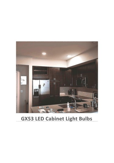 4 Adet Gx53 Nötr Beyaz Led Ampul Seti, 9w, 4000k, 900lm, Kısılamaz, Enerji Sınıfı A - Enerji Verimli Aydınlatma İçin Diğer