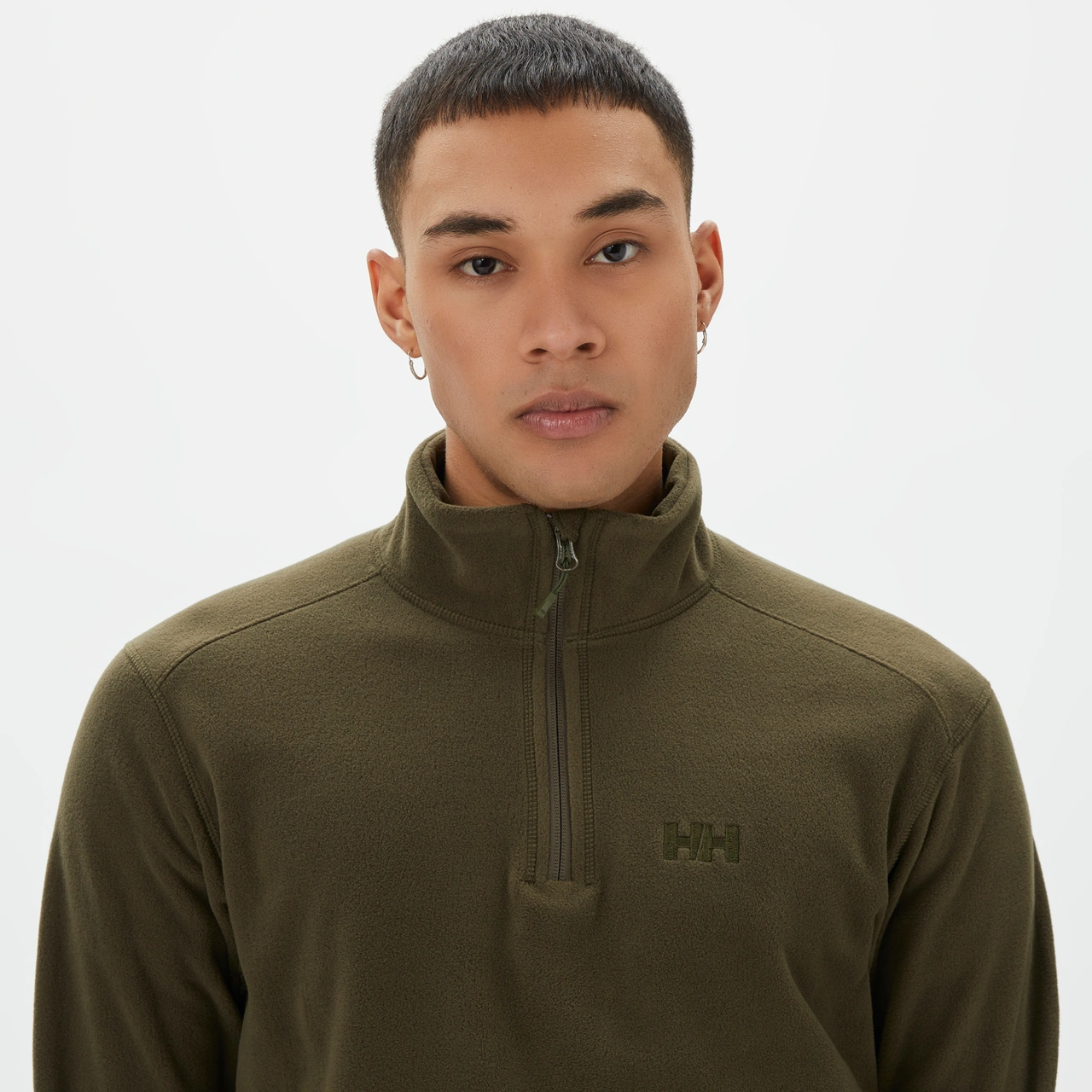 Helly Hansen Daybreaker Zip Fleece Erkek Yeşil Polar - 12001 Yeşil