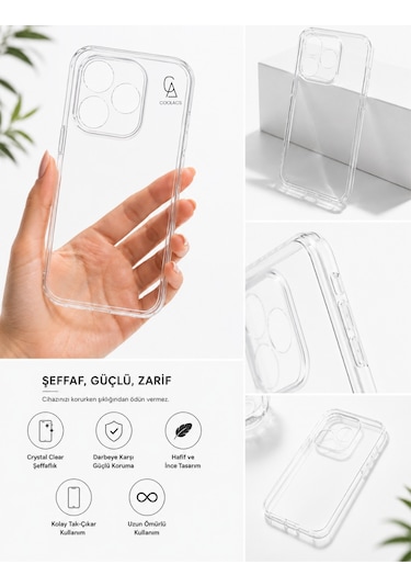 Honor 600 Lite İle Uyumlu Kılıf Şeffaf Esnek Silikon Telefon Kılıfı Kapak