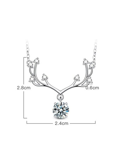 Yeşil Bague Ringen Mükemmel Kesim 1 Ct Uygun Fiyatlı Mozanit Kolye Kadınlar Için 925 Gümüş Elmas Kolye Kız Arkadaşı Için Doğum Günü Hediyesi 1 Carat