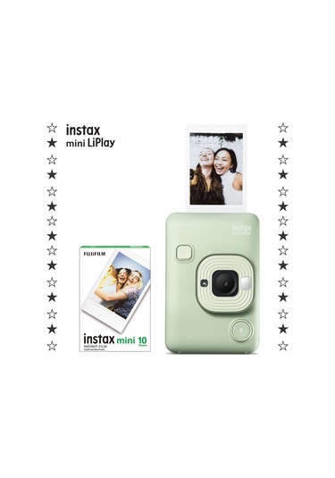 Instax Mini Liplay Hybrid Fotoğraf Makinesi + 10 'lu Film