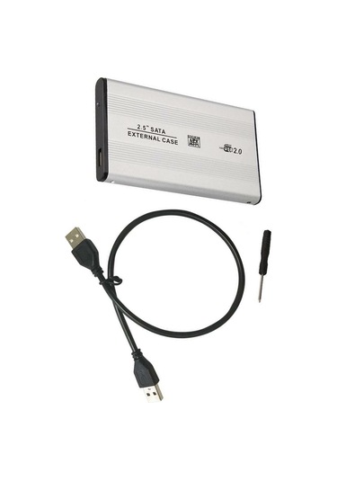 2.5 Usb 2.0 Harici Harddisk Hdd Kutusu Sata Disk Hard Disk
