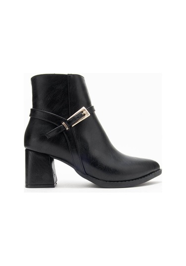 Trender Siyah Kadın Bot & Bootie 21-t064 Siyah