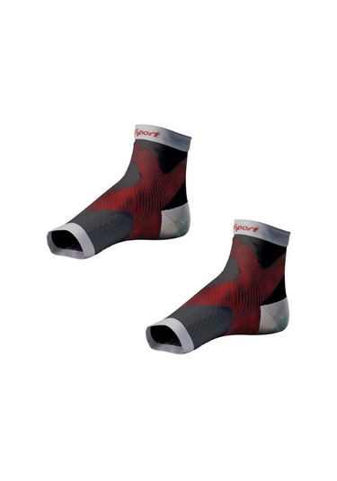 Siyah Ayak Bileği Brace Sıkıştırma Destek Kol Elastik Nefes Yaralanma Kurtarma İçin Eklem Ağrısı Sepeti Ayak Spor Çorapları