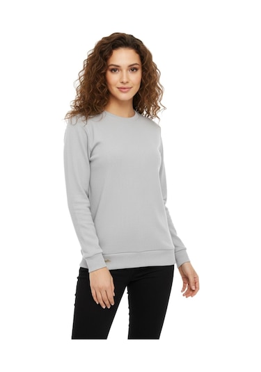 Linsolita Kadın Sıfıryaka Sweatshirt Bgl-st05116 Taş