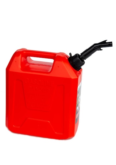 Tekne Benzin Bidonu. 10lt Yakıt Taşıma Tankı. Dolum Ağızlı Gagalı