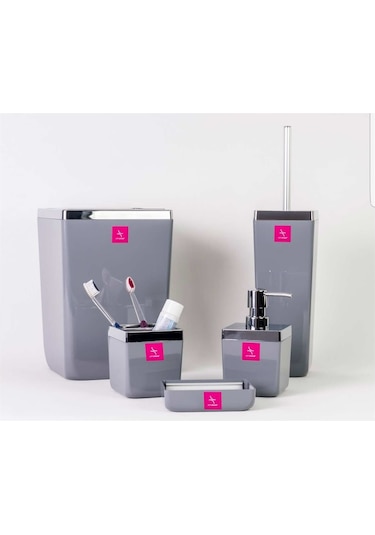 Primanova Gri Toskana Sıvı Sabunluk m-sa01-07