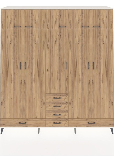 Hyperion Dolap 6 Raflı 6 Çekmeceli 4 Askılı 220x44x243 Aytaşı-çam/çam Atlas Çam/atlas Çam Hyperion Dolap 6 Raflı 6 Çekmeceli 4 Askılı 220x44x243 Aytaşı-çam/çam Atlas Çam/atlas Çam