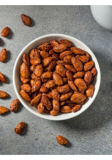 Barbekü Soslu Badem Kuruyemiş 120gr - Fırınlanmış Sağlıklı Atıştırmalık 120 G