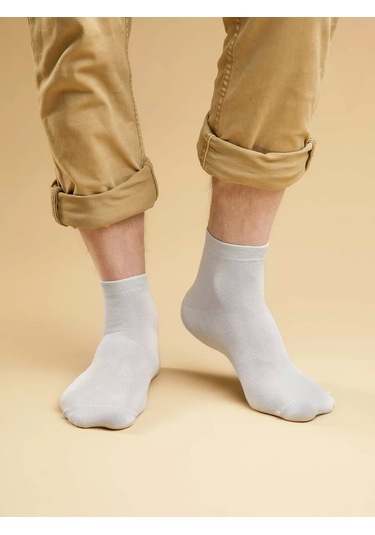 Nosko Kısa Çoraplar 4 Çift 226904980 Bej