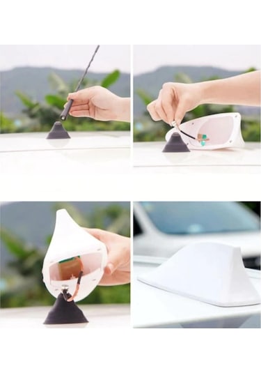 Lazerstore Volkswagen Polo Yeni Uyumlu Elektrikli Köpek Balığı Shark Anten