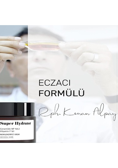 Herbaderm Super Hydrator Cilt Bariyerini Güçlendirici ve Onarıcı Yoğun Nemlendirici Krem 50 ML