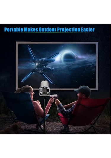 Ioıuskku Hy300 Pro Led Projektör Otomatik Kilit Taşı Düzeltme