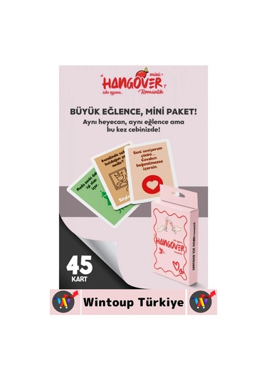 Eğlenceli Arkadaş Parti Özel Gün Sevgililer Günü Çift Cesur Oyun Hangover Mini İçki Oyunu-romantik
