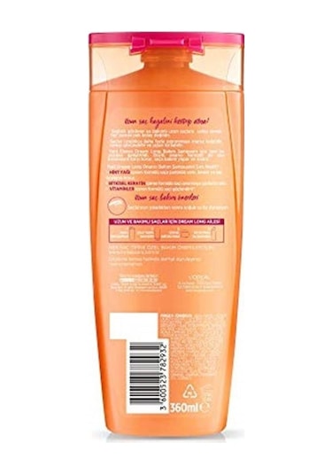 Elseve Dream Long Onarıcı Bakım Şampuanı 2 x 360 ML + Saç Kremi 360 ML