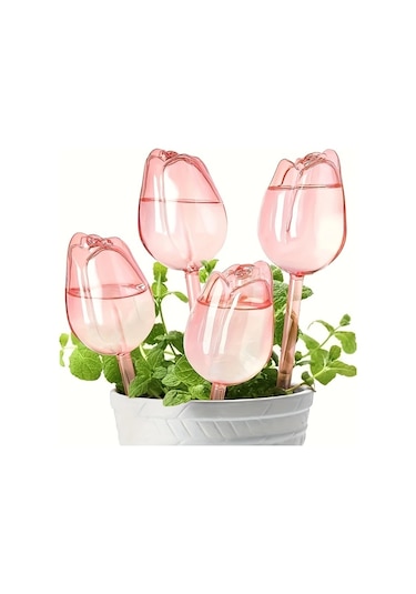 Dashanshop Pembe Lale Desenli 3 Günlük Sulama Küreleri Ulip 8