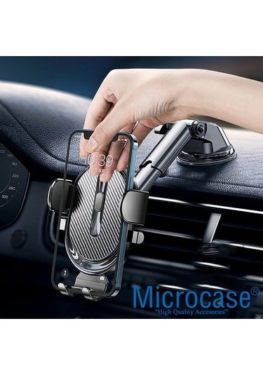 360 Derece Döner Araç İçi Vantuzlu Telefon Tutucu - AL3734