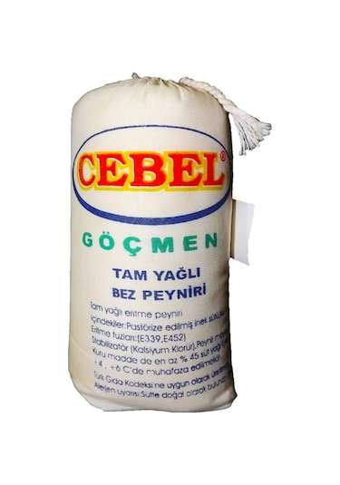 Cebel Bez Tam Yağlı Peynir 700 G